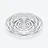 Swing Plate Baccarat in Crystal Clear