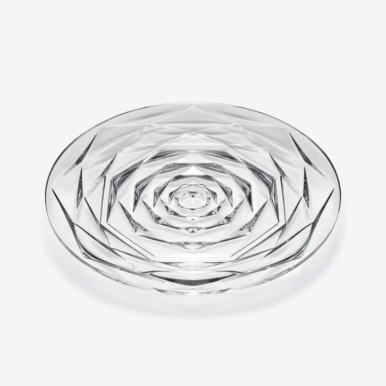 Swing Plate Baccarat in Crystal Clear View 1