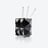 Louxor Pencil Holder Baccarat in Crystal Black