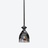 Harcourt Hic ! Ceiling Lamp Baccarat in Silver Crystal