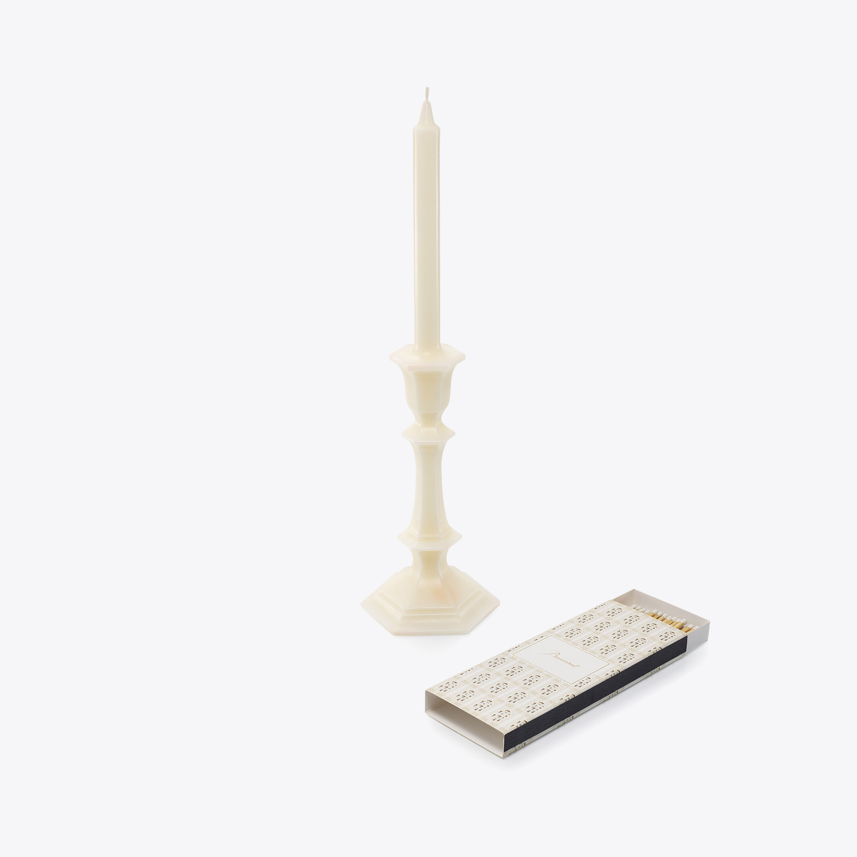 Harcourt Candleholder & Arcadia Matches | Baccarat Austria