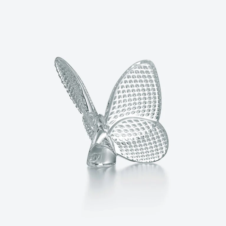 Lucky Butterfly Baccarat in Clear Crystal View 2