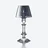 Harcourt Our Fire Candlestick Baccarat in Crystal Silver