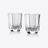 Octogone Tumblers Baccarat in Crystal Clear