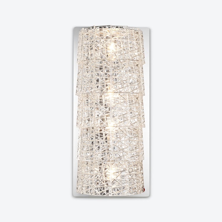 Tuile de Cristal Sconce Frozen (4L)  Baccarat