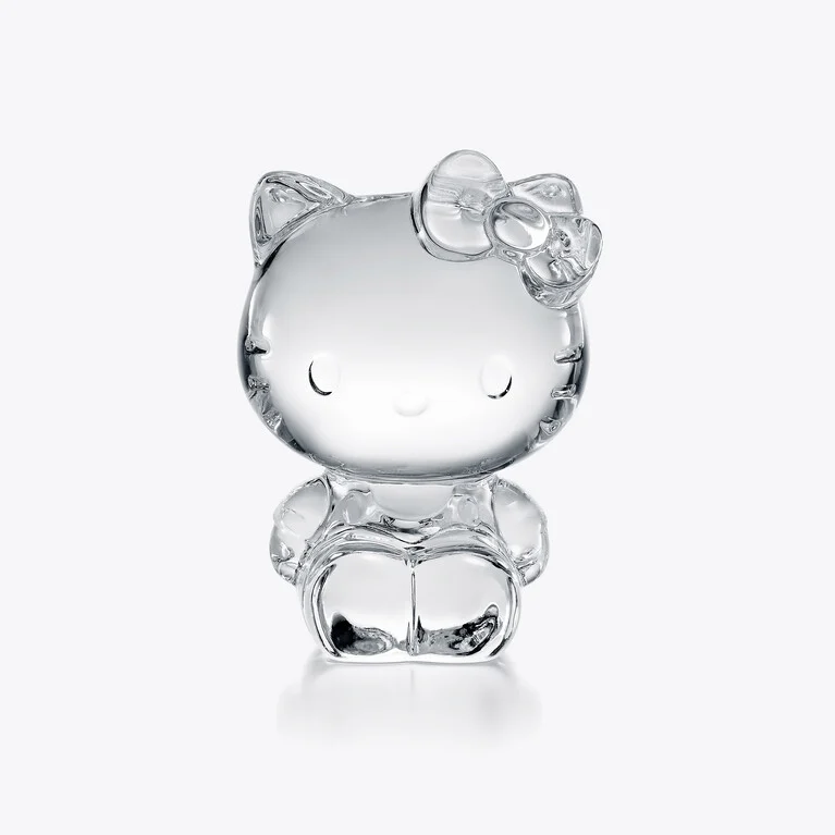 Hello Kitty Figurine Baccarat in Crystal Clear View 1