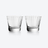 밀 누이 텀블러(MILLE NUITS TUMBLER) Baccarat, 클리어 크리스탈로 만든 스리핏 글라스