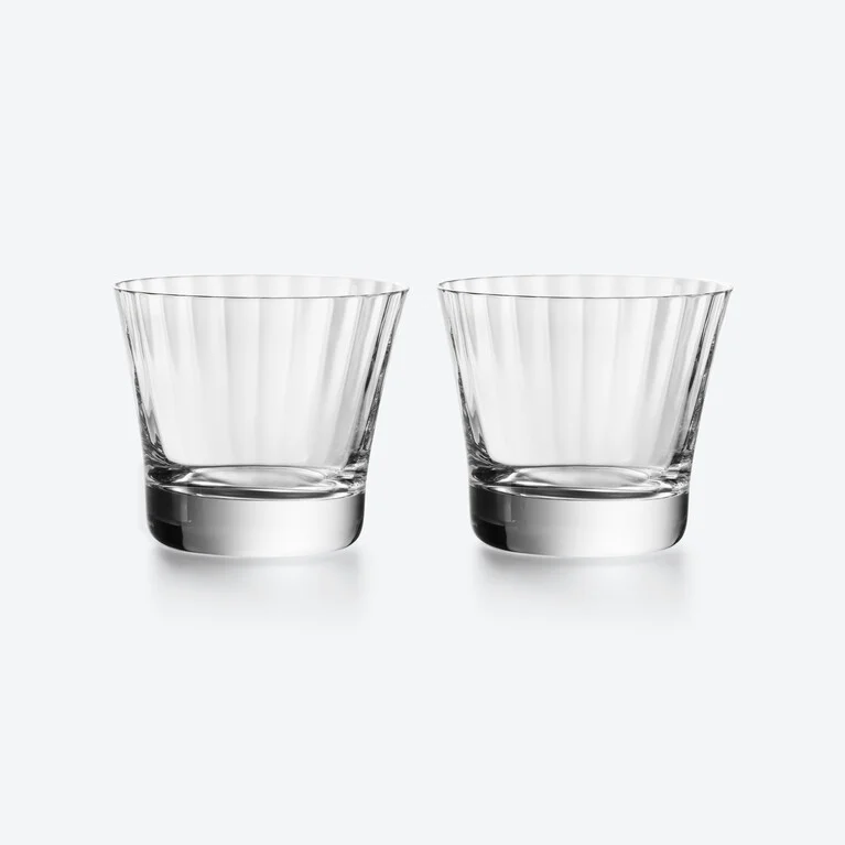 밀 누이 텀블러(MILLE NUITS TUMBLER) Baccarat, 클리어 크리스탈로 만든 스리핏 글라스 보기 1