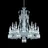 Z&eacute;nith Chandelier Short (18L) Baccarat in Crystal Clear