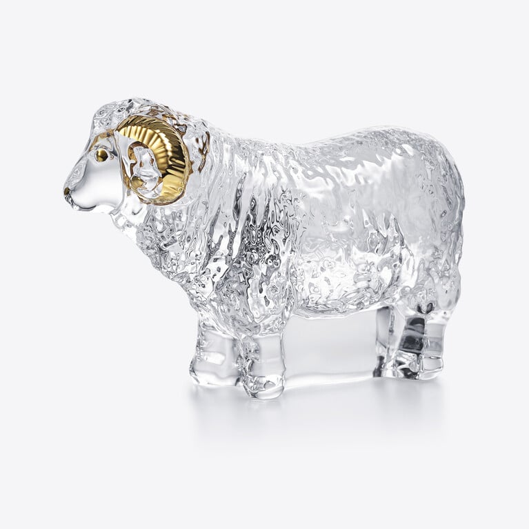 Zodiac Sheep 2027 Baccarat in Crystal Clear View 2