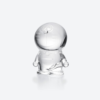 Doraemon Figurine Baccarat in Crystal Clear