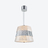 Tuile de Cristal Chandelier Frozen Silver S Baccarat in Crystal Silver