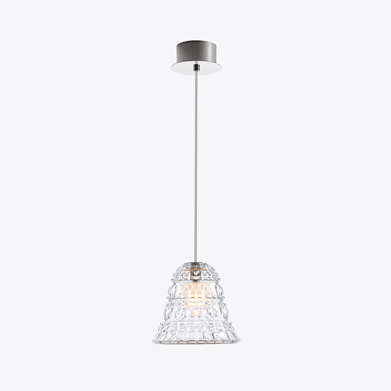 Lámparas de techo New Antique L Baccarat en Cristal Clear