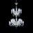 Mille Nuits Chandelier Hurricane Shades (36L) Baccarat in Crystal Clear
