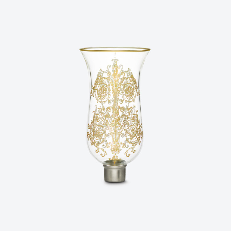 Verrine Tulipe Acanthe Bord Droit Baccarat en Cristal Or Voir 1