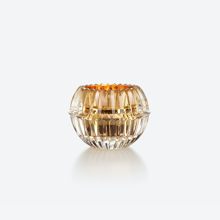 Mille Nuits Votive Baccarat in Crystal Gold