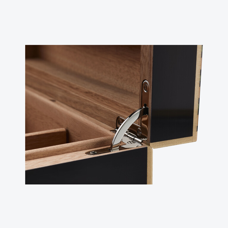 Louxor Zigarren-Humidor Baccarat in Mehrfarbigem Holz Siehe 5