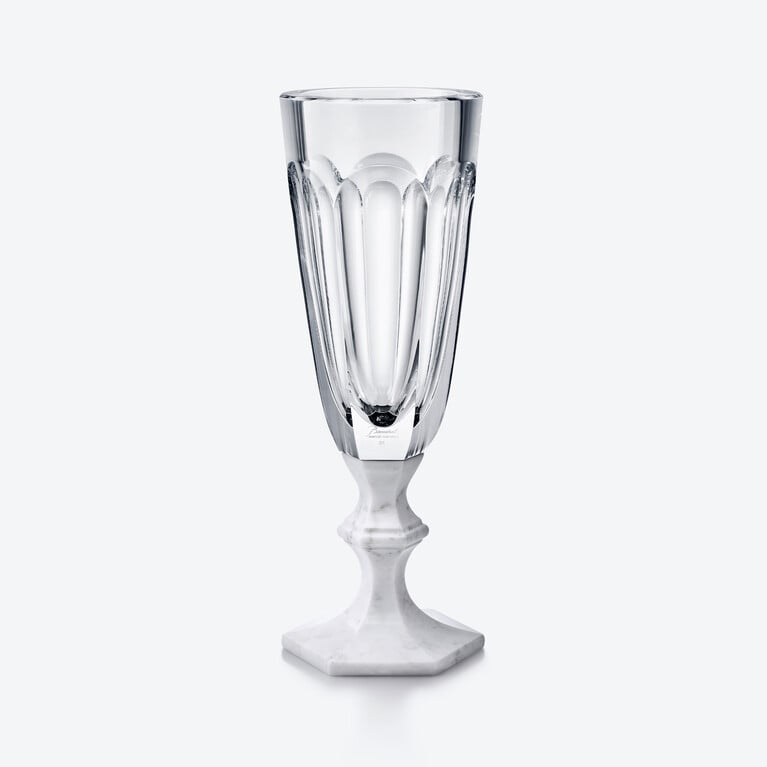 Harcourt Flutissimo Vase Baccarat in Clear Crystal