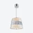 Tuile de Cristal Chandelier Frozen Silver S Baccarat in Crystal Silver