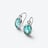 أقراط كروازيه فضية Baccarat من  
