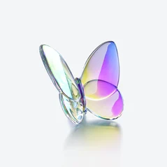 Select Lucky Butterfly Baccarat in Crystal Clear
