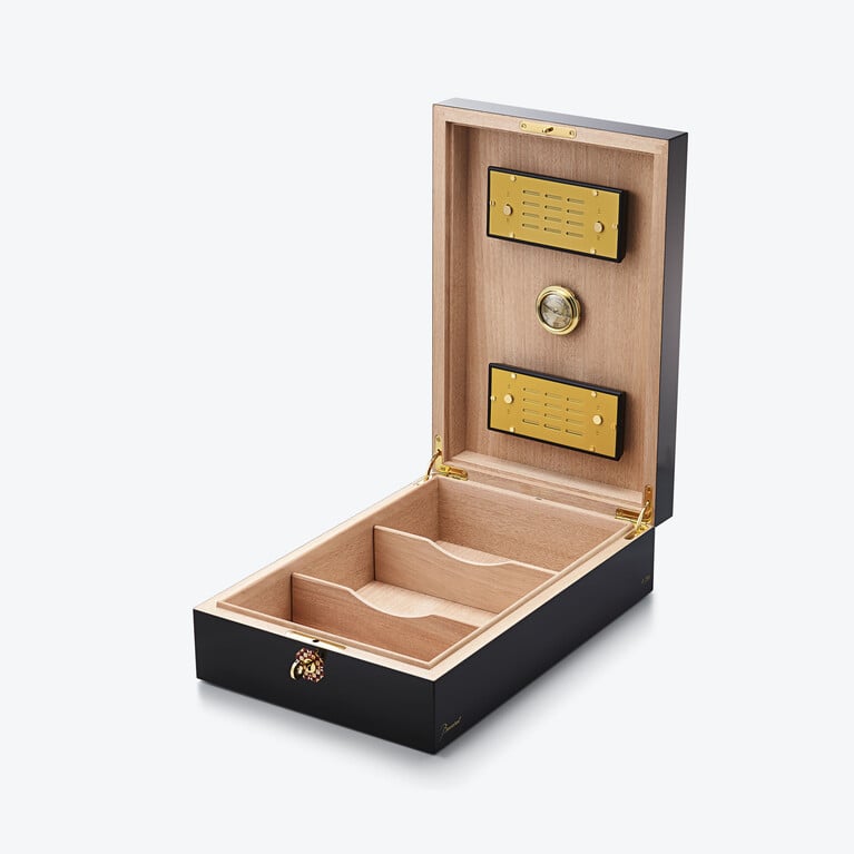 Louxor Zigarren-Humidor Baccarat in Mehrfarbigem Holz