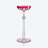 Tsar Coupe Baccarat, Champagne coupe in Crystal Pink