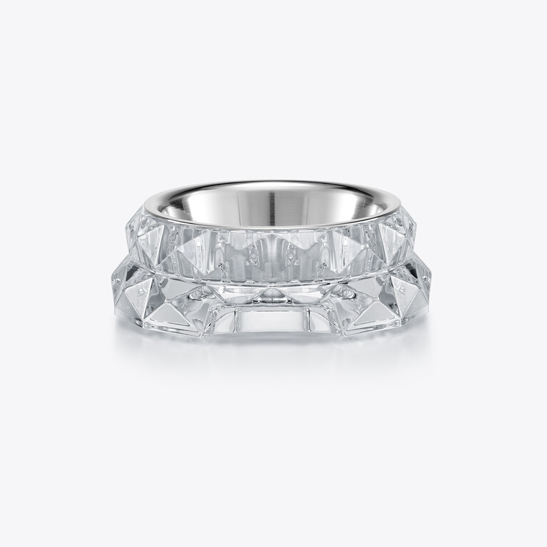 Louxor Pet Bowl S Baccarat in Crystal Clear