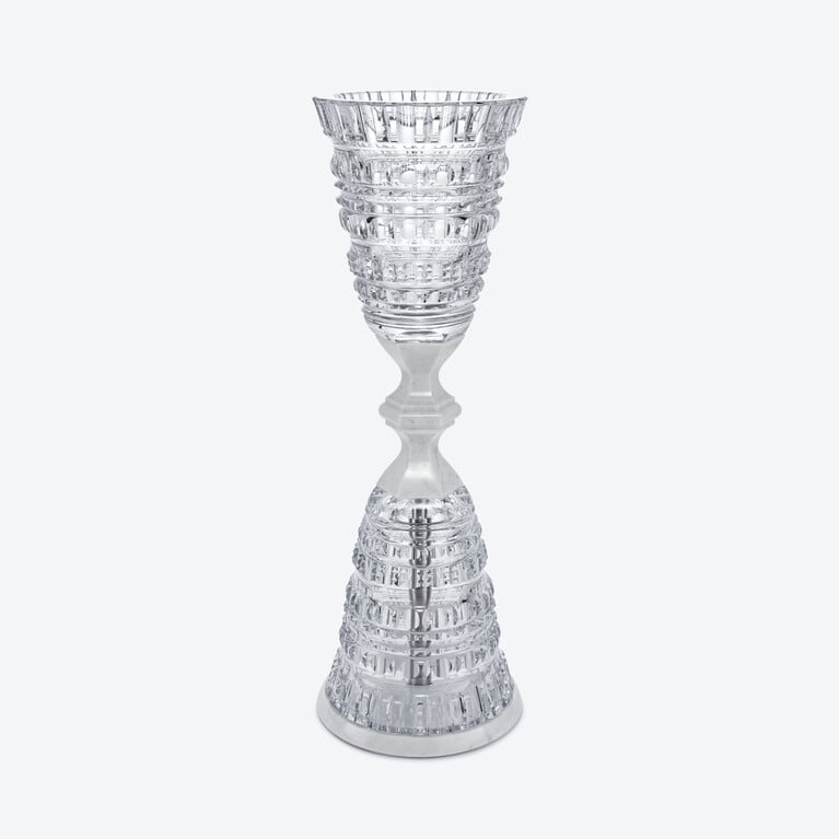 Vase New Antique Mirage II Baccarat en Marbre Clair Voir 1