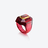 Harcourt Ring Baccarat in Red Crystal