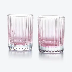 Select Harmonie Tumblers Colors of Joy Pastel Baccarat in Crystal Pink