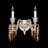Zénith Charleston Wall Unit (2L) Baccarat in Yellow Crystal