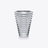 Eye Oval Vase S Clear Baccarat
