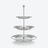 Mille Nuits Small Pastry Stand Baccarat in Clear Crystal