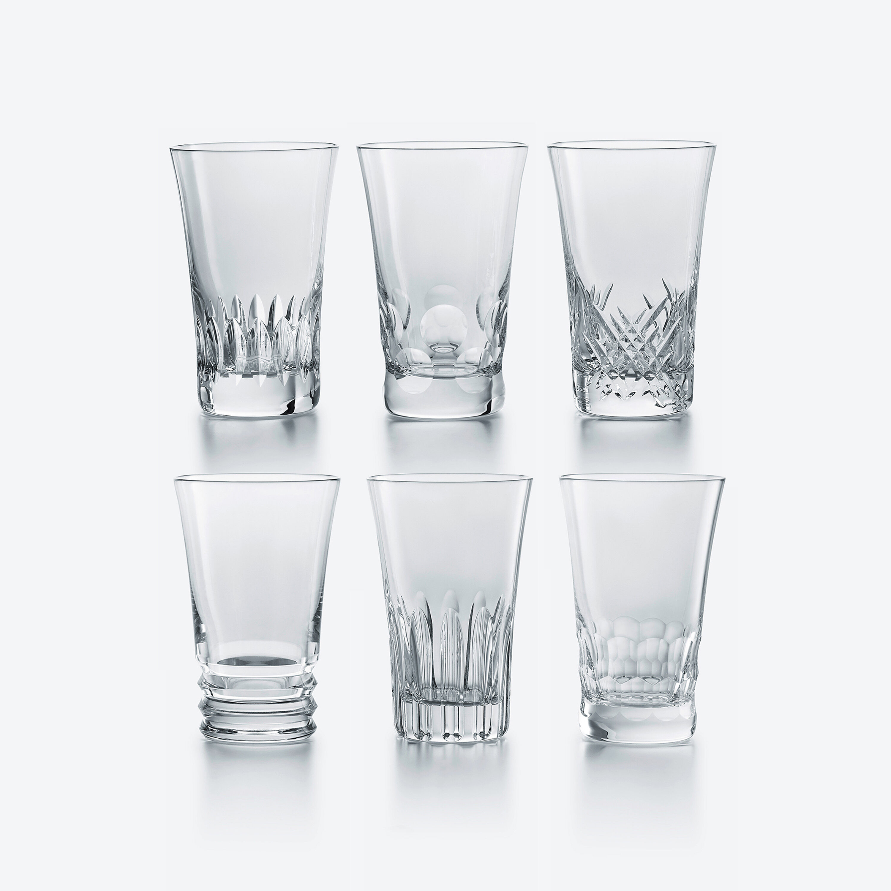 Baccarat】 バカラ デザートグラス 2種 6客 16839 | アイテム