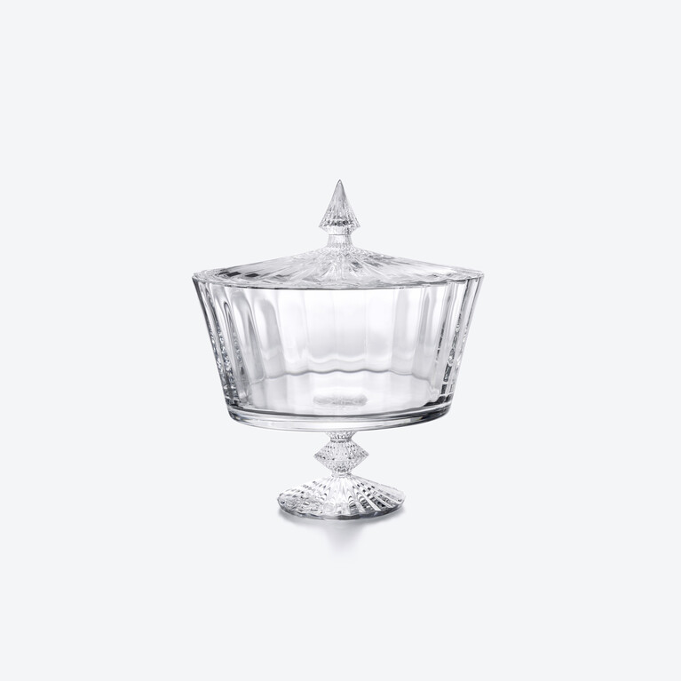 Mille Nuits Small Candy Box Baccarat in Crystal Clear View 1
