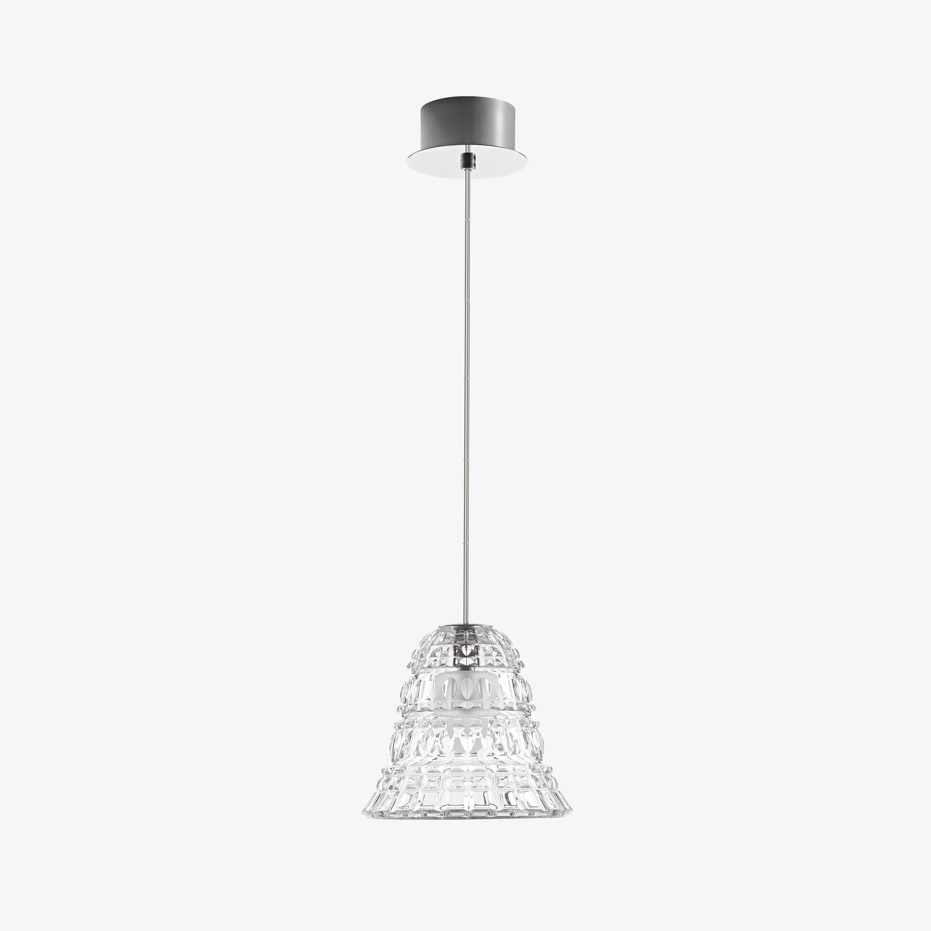 Baccarat シェル型ペンダント Baccarat シェル型ペンダント