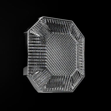 Aplique De Pared Octogone (1L) Baccarat en Cristal Clear