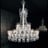Zénith Chandelier Short (64L) Baccarat in Crystal Clear