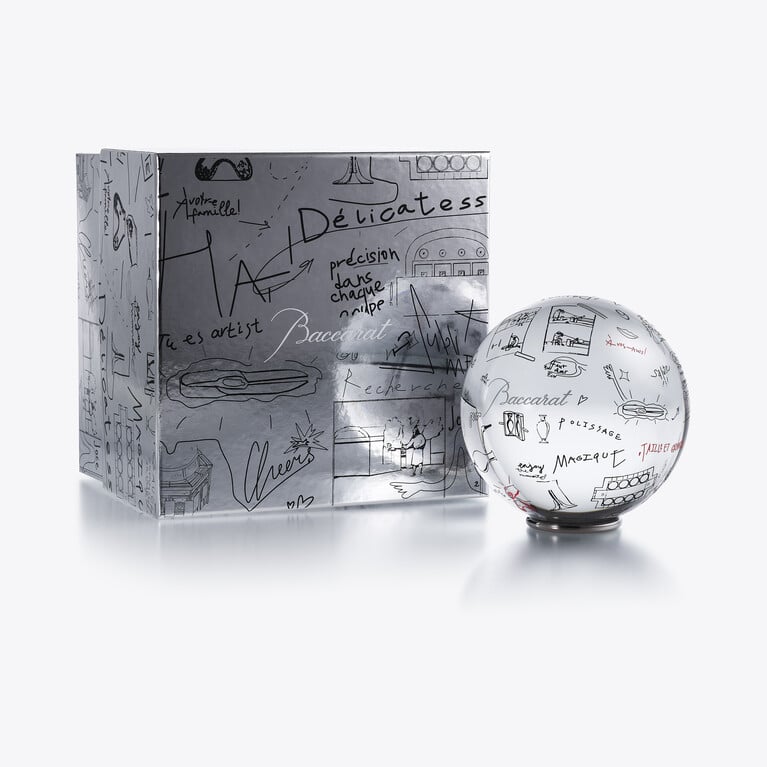 Harry Nuriev Sirius Crystal Ball Baccarat in Crystal Clear