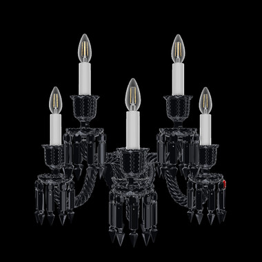 Applique Zénith Noir  Baccarat