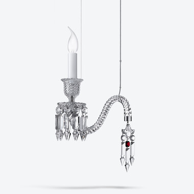 Fant&ocirc;me Ceiling Lamp Baccarat in Crystal Clear