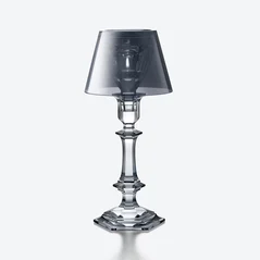 Select Bougeoir Harcourt Our Fire Baccarat en Cristal Argent
