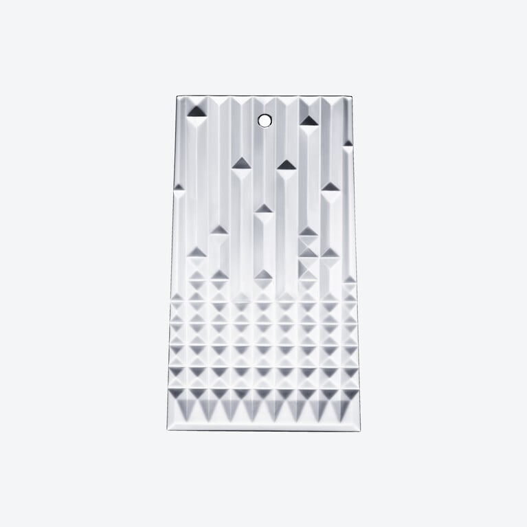 Tuiles Lustre Tuile de Cristal Piccadilly x12 Baccarat en Cristal Clair