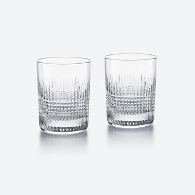 Vasos Tumbler Nancy Baccarat, Copa de agua en Cristal Clear