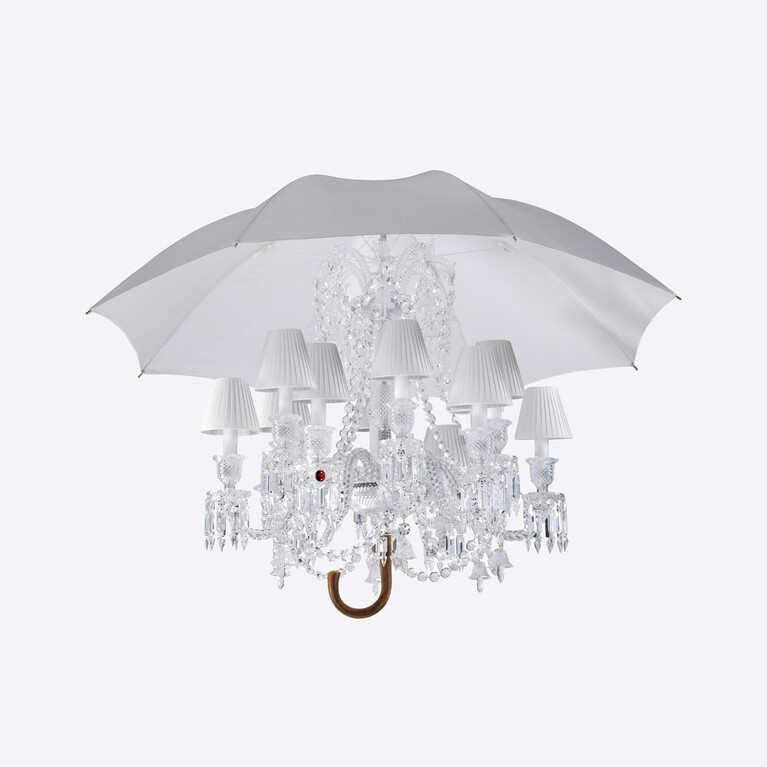 Lustre Marie Coquine (12L) Baccarat en Cristal Clair