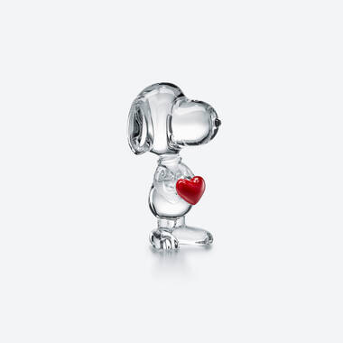 Snoopy Heart Figurine