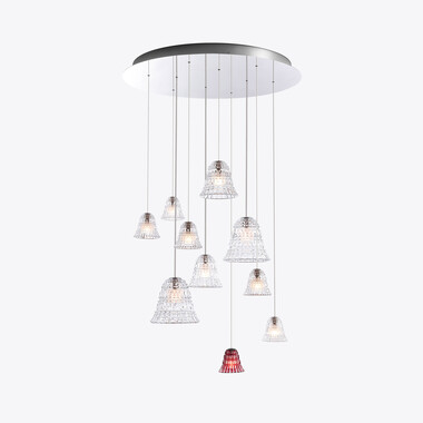 New Antique Chandelier L (10L) Baccarat in Crystal Clear