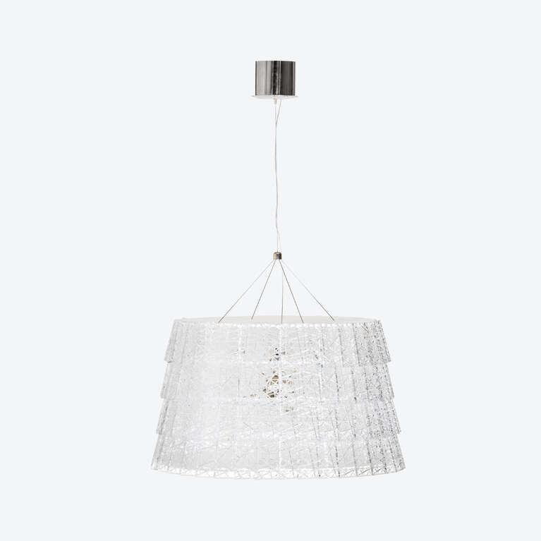 Tuile De Cristal Lampadario Trasparente