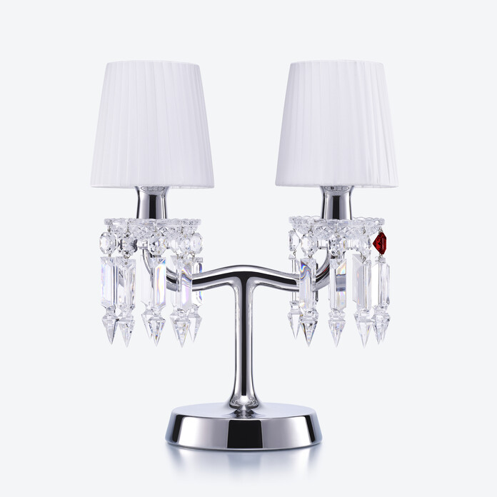 Zénith Nomade Lamp Chrome (02L) & Lampshades S
